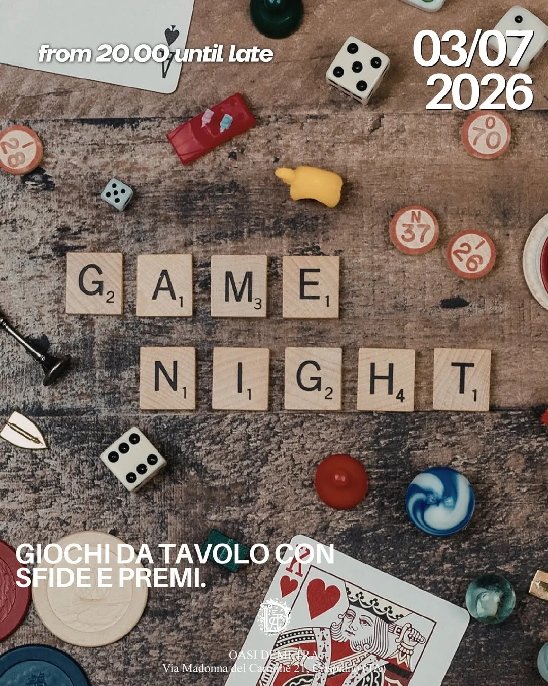 Oasi Demetra · Game Night