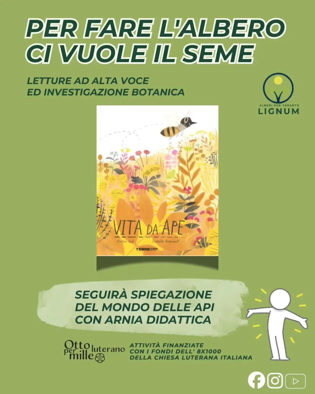 Per fare l'albero ci vuole il seme · Api