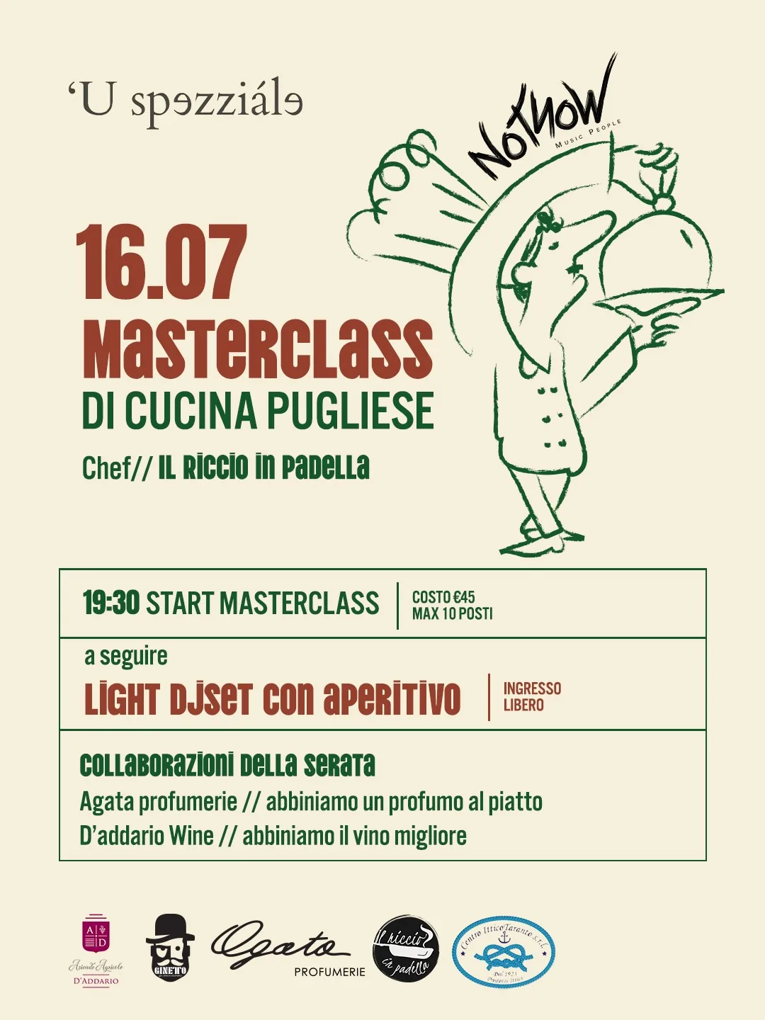 Masterclass di Cucina Pugliese · la Cozza Tarantina