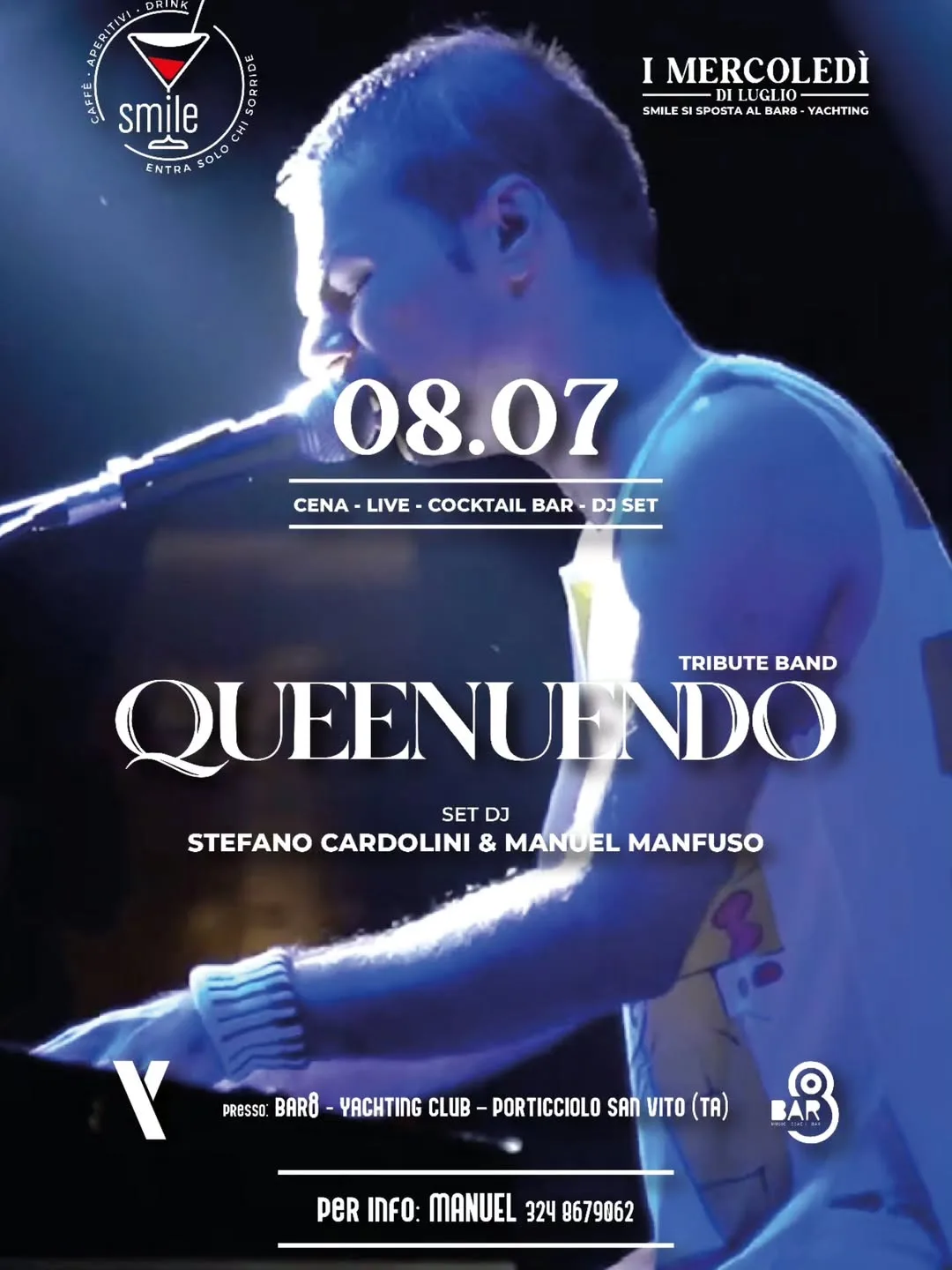 I Mercoledì Smile · Queenuendo al BAR8