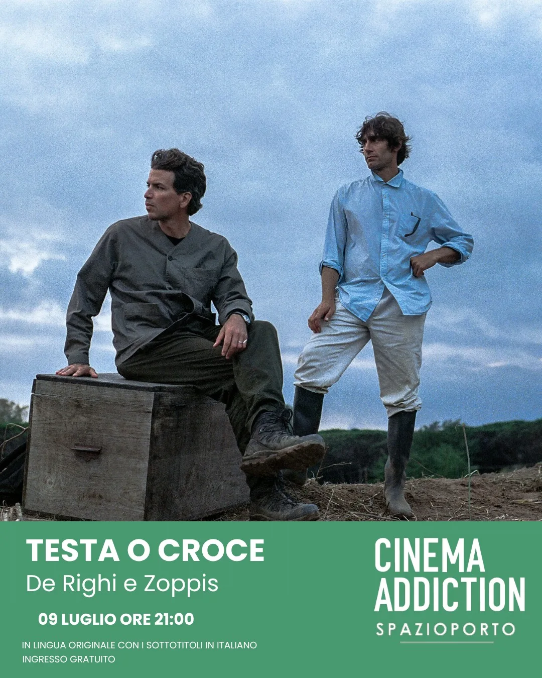 Cinema Addiction · "Testa o Croce" allo Spazioporto