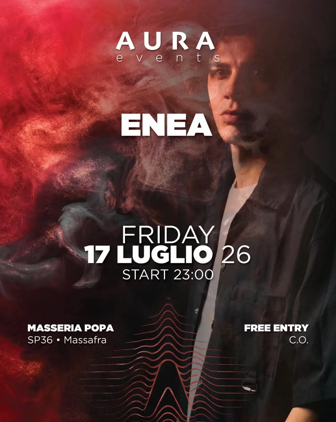 AURA Events · Elle&Kline, Philya, Enea @ Masseria Popa