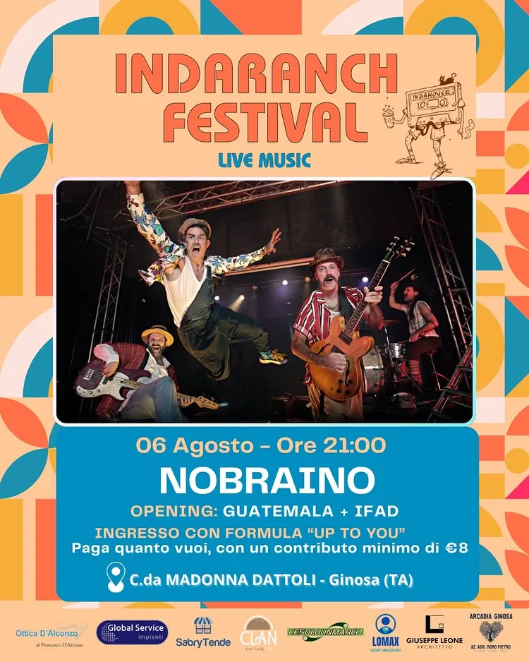 Indaranch Festival · Nobraino live