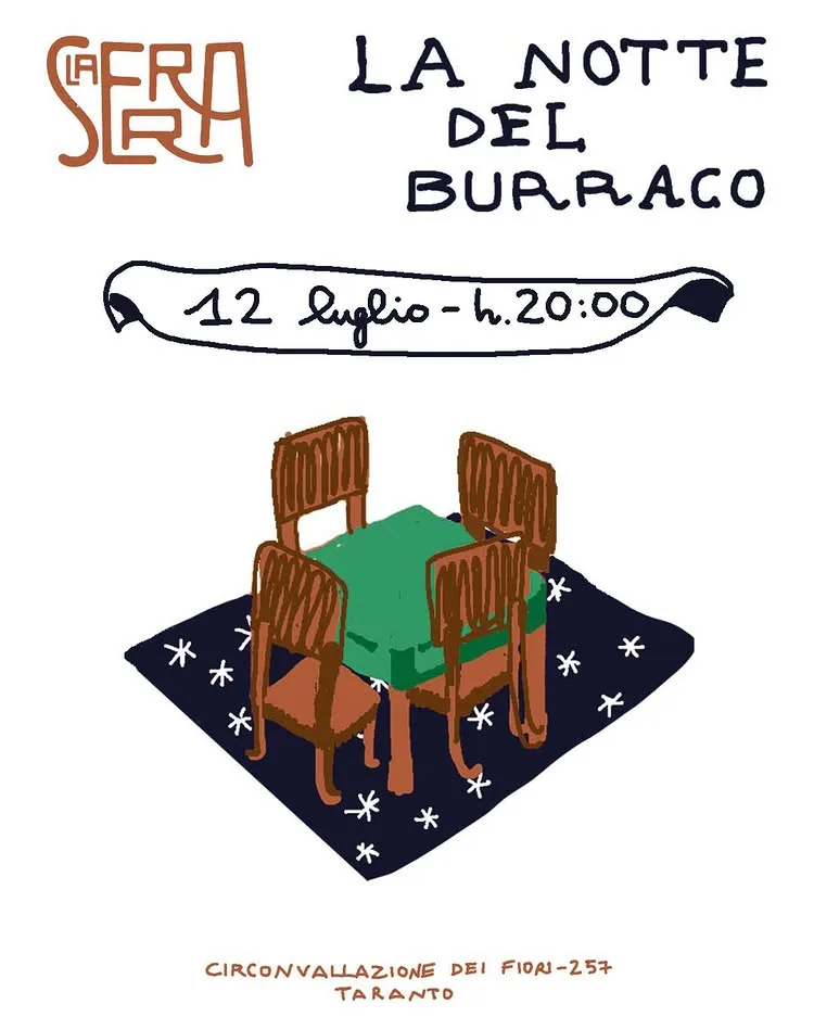La Notte del Burraco · torneo a coppie alla Serra