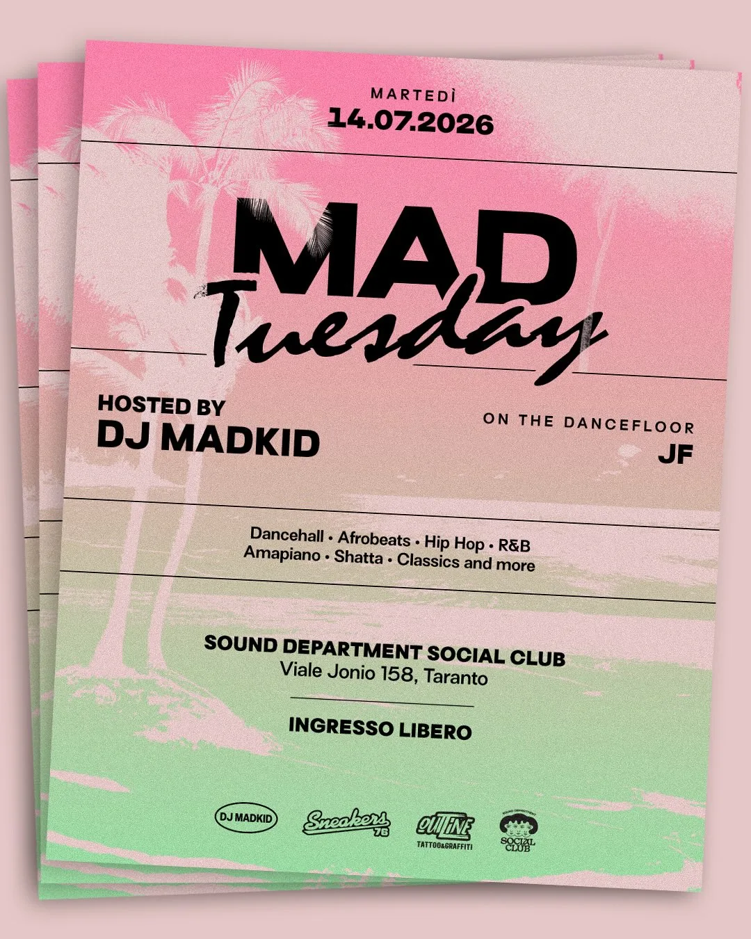 Mad Tuesday · Sound Department Social Club (14/07)