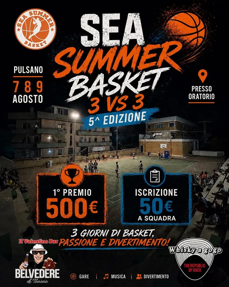 Sea Summer Basket 3vs3 · 5ª edizione (Pulsano)