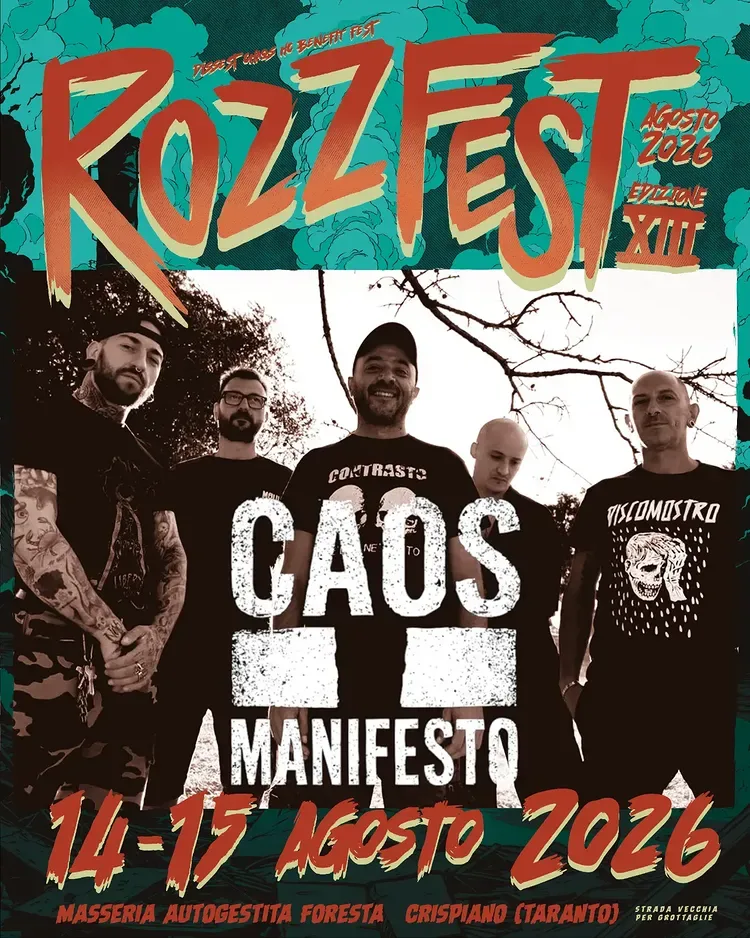 Rozz Fest XIII · Caos Manifesto