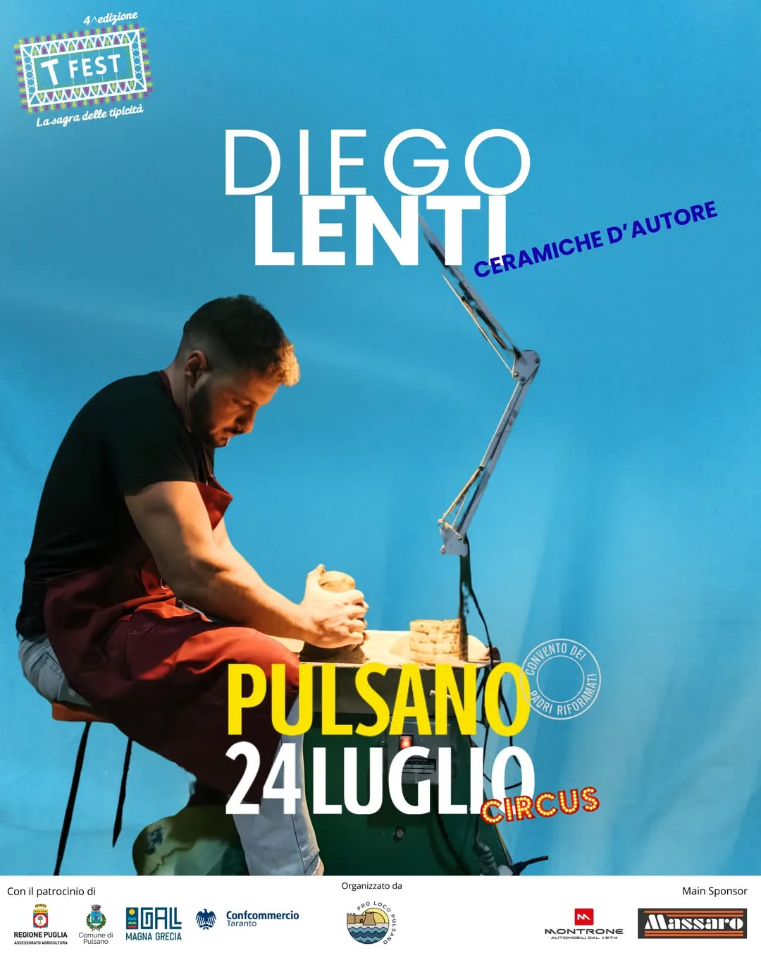 T-Fest Circus · Diego Lenti · ceramiche d’autore