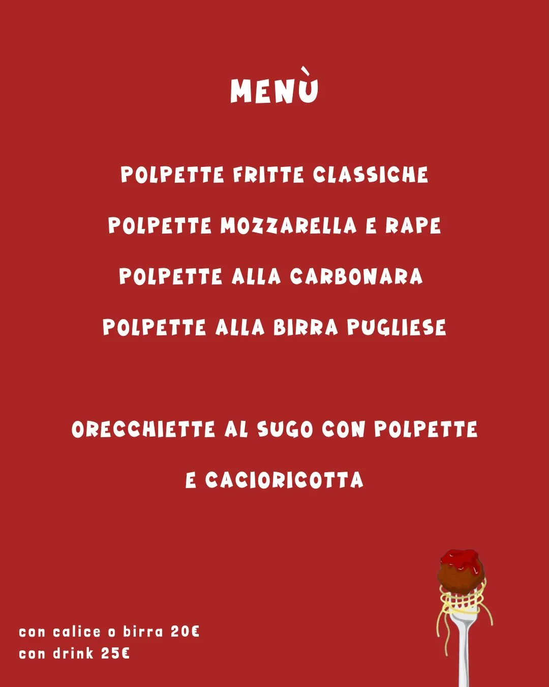 'U Spzziale · "L' polpett d' mammà", serata tradizionale