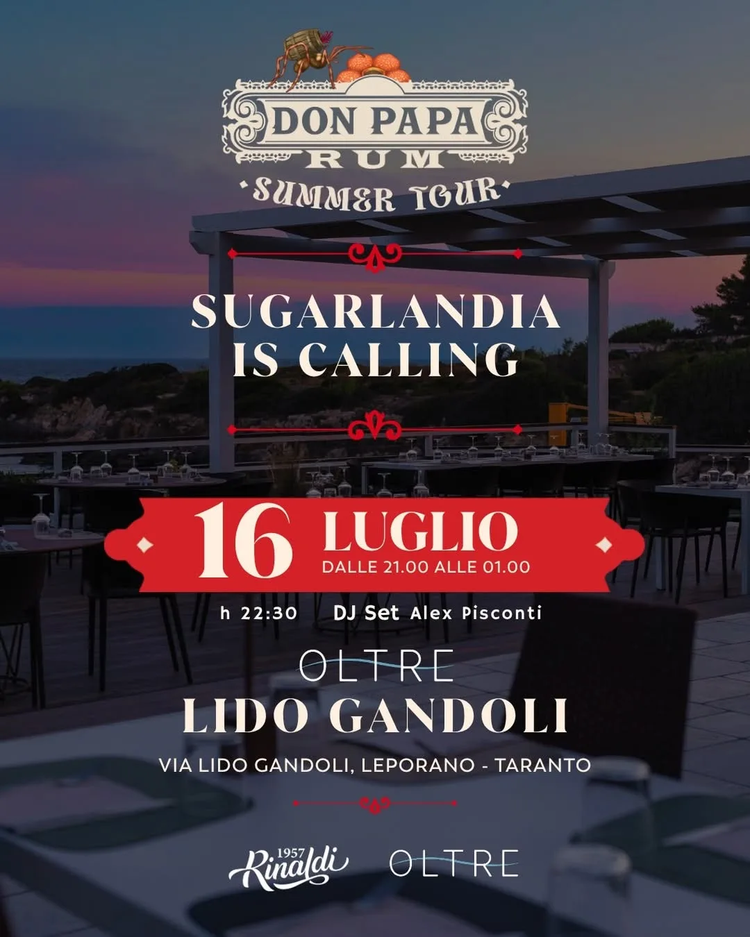OLTRE · Don Papa Summer Tour "Sugarlandia is Calling"
