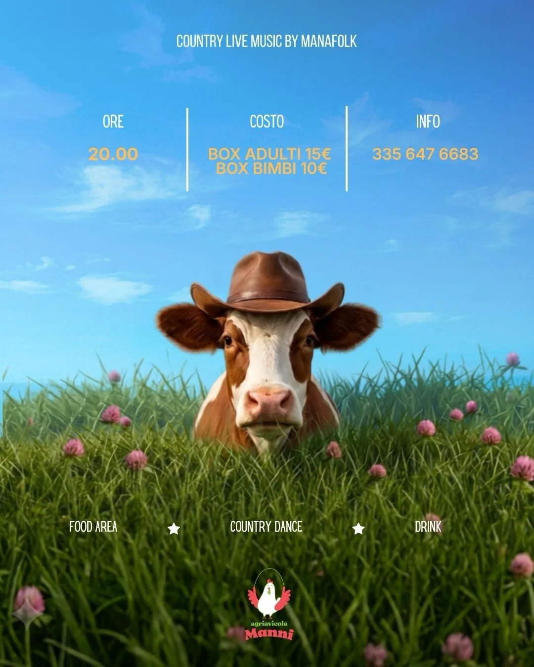 Country Night · Manafolk all’Azienda Agricola Manni