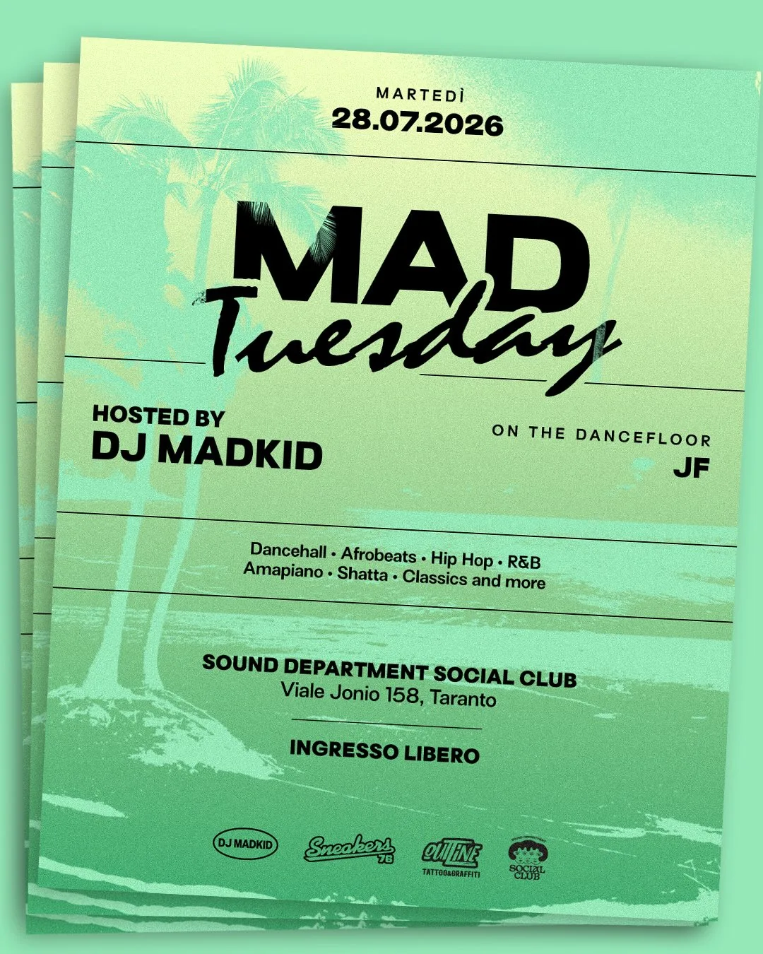 Sound Department · Mad Tuesday con Dj Madkid