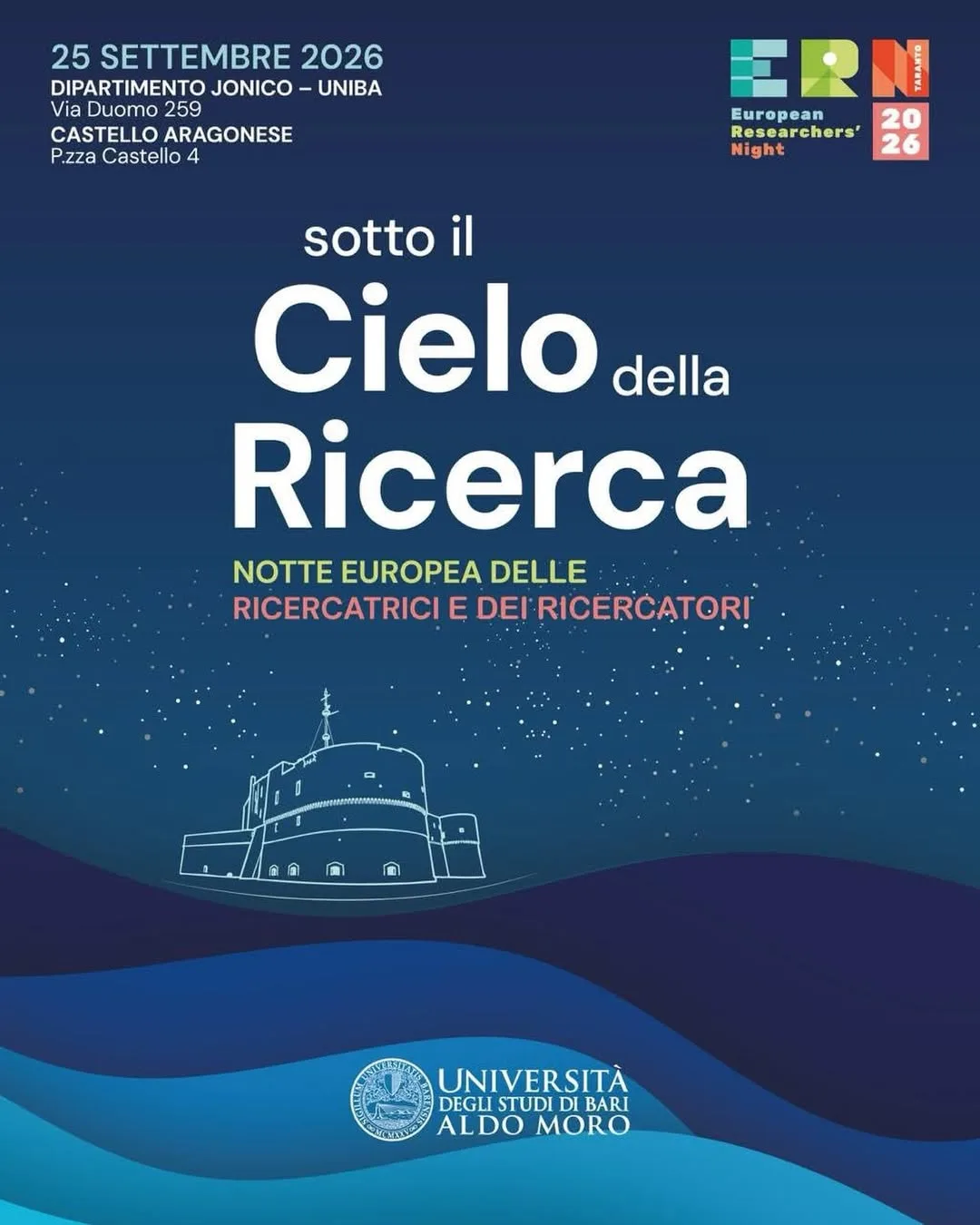 Notte Europea delle Ricercatrici e dei Ricercatori a Taranto