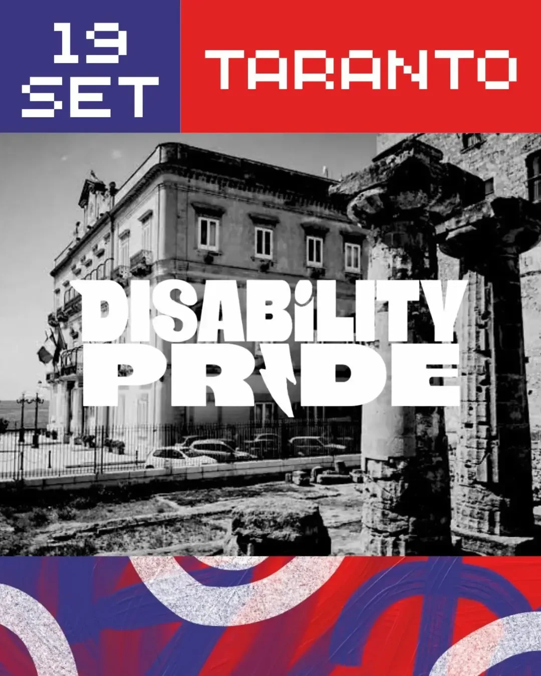 Disability Pride Puglia · il corteo di Taranto
