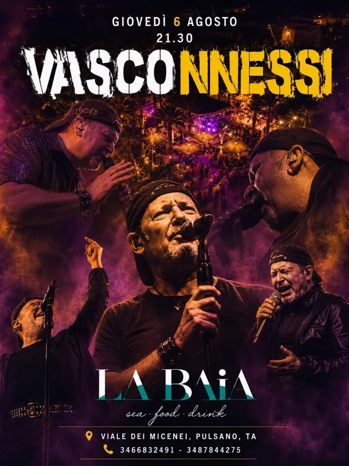 Vasconnessi live alla Baia