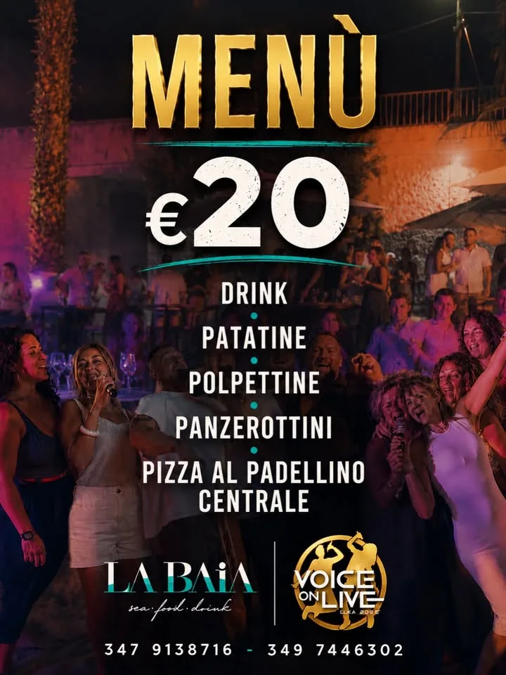 La Baia · Adesso mi canto il mare