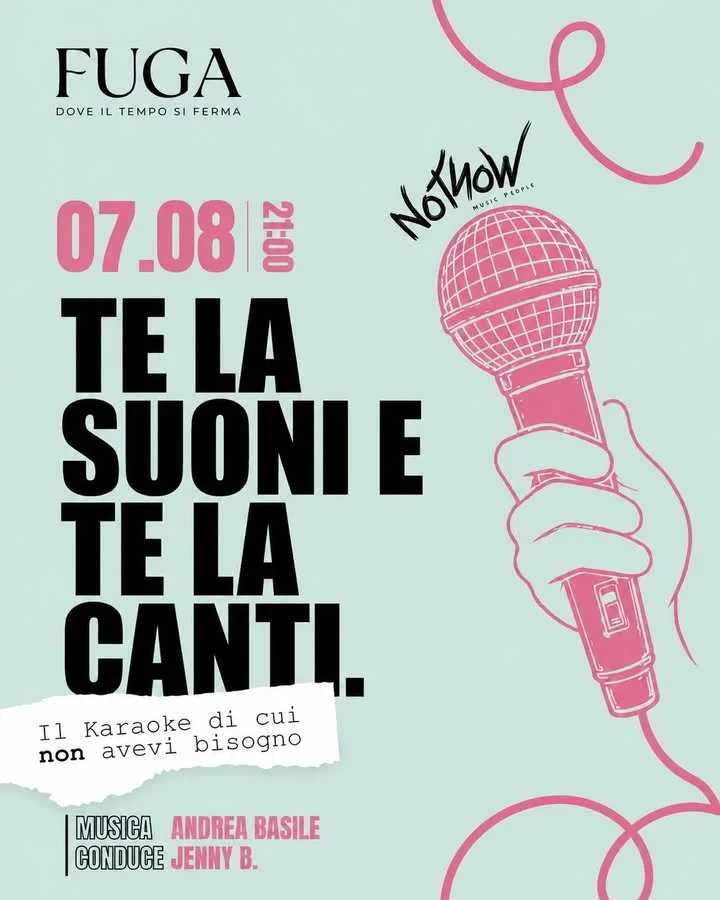 FUGA · Te la suoni e te la canti (07/08)