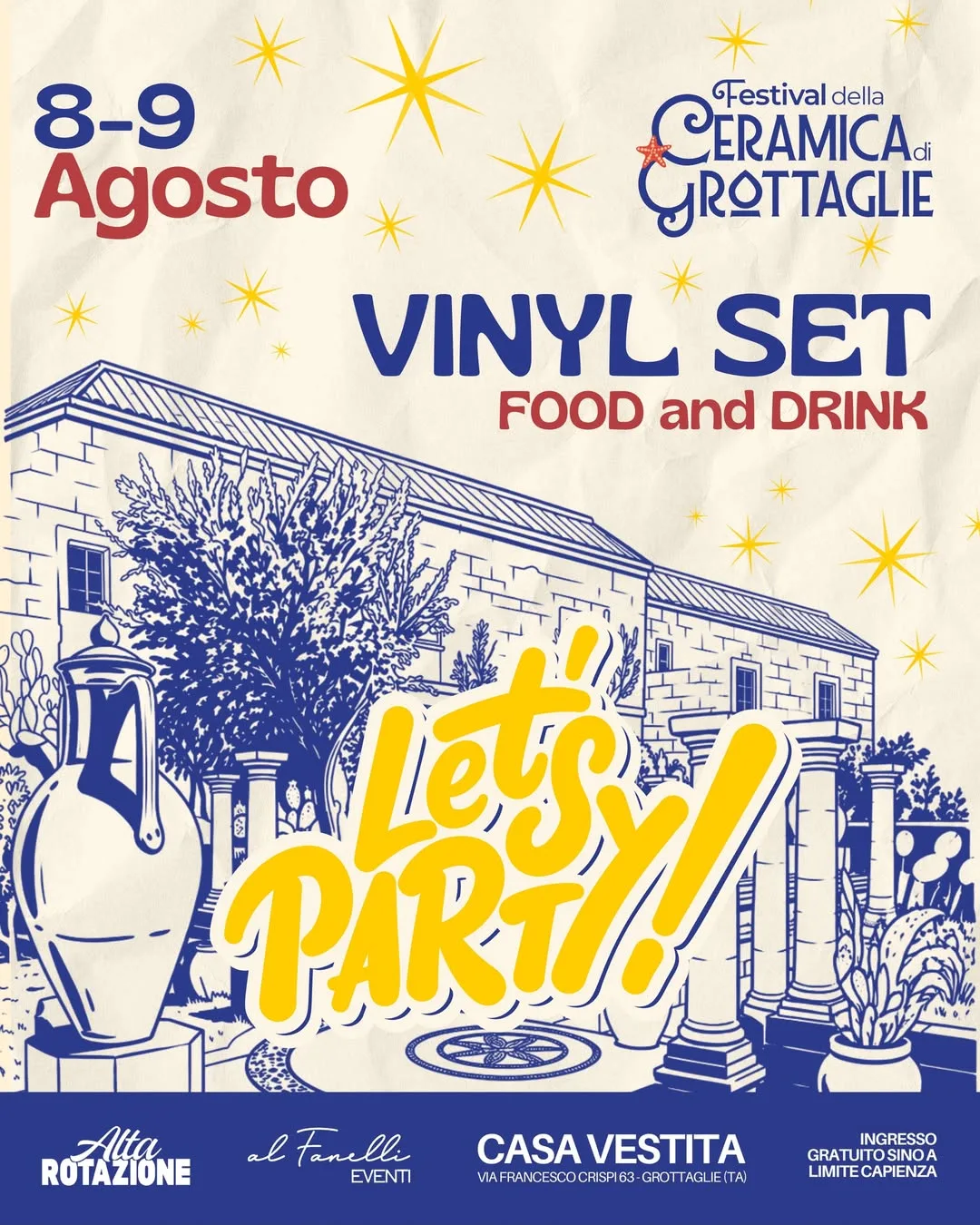 Le notti del Festival della Ceramica a Casa Vestita