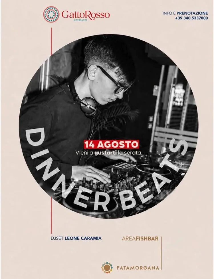 Fatamorgana · cena e dj set vista mare
