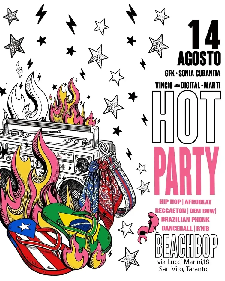 Hot Party · il Ferragosto del Beach Bop