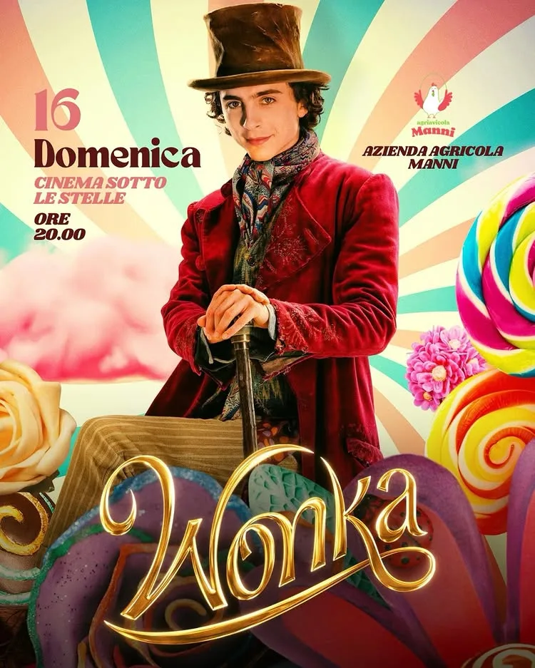 AgriCinema · Wonka all'Agricola Manni