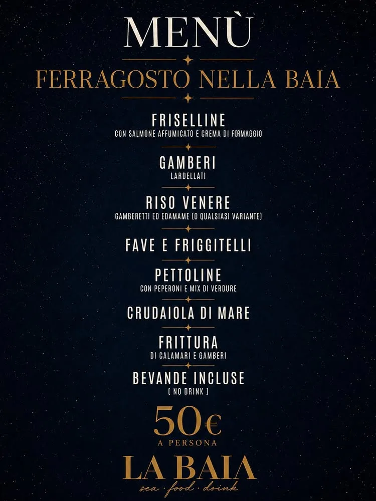 Ferragosto nella Baia