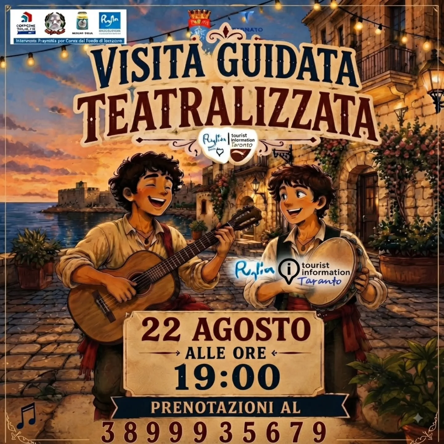 Visita guidata teatralizzata nella Città Vecchia