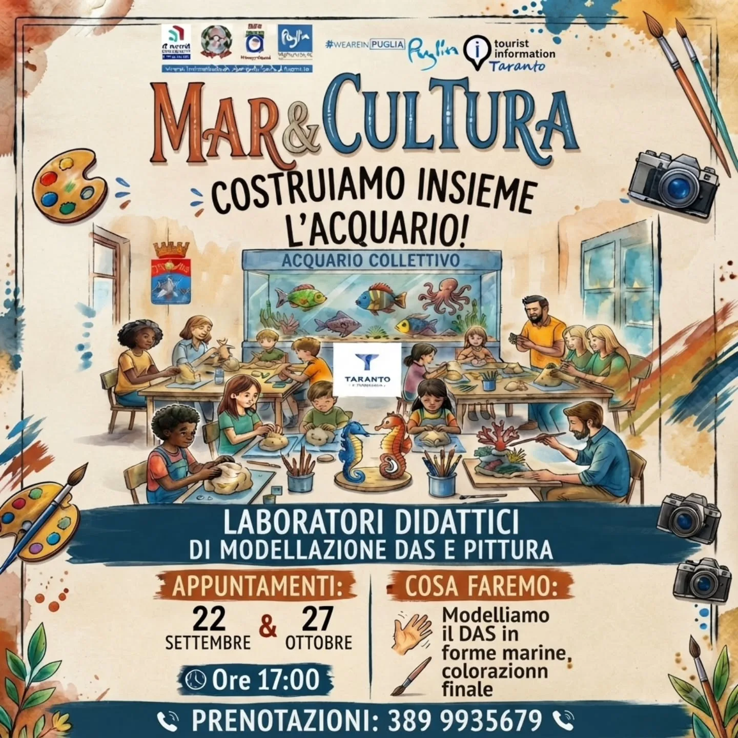 Mar&Cultura · costruiamo insieme l'acquario (22 settembre)