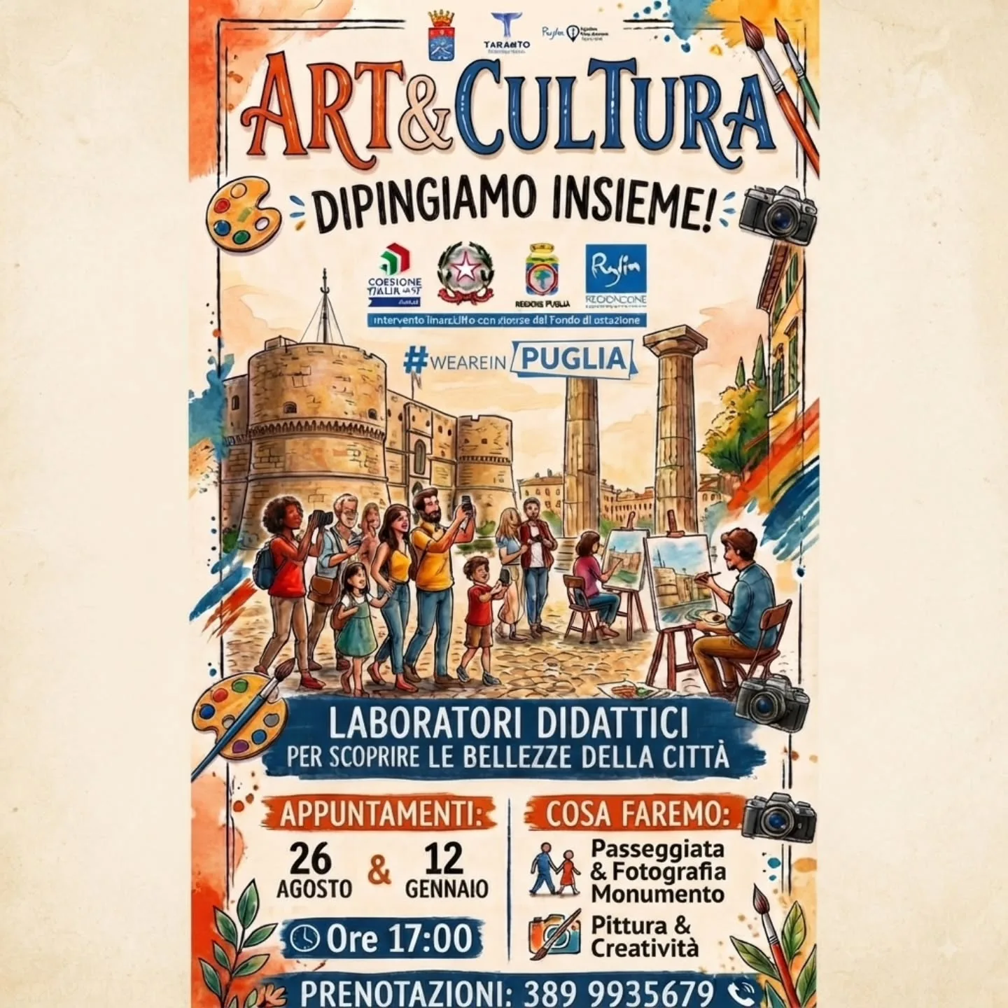 Art&Cultura · dipingiamo insieme (12 gennaio)