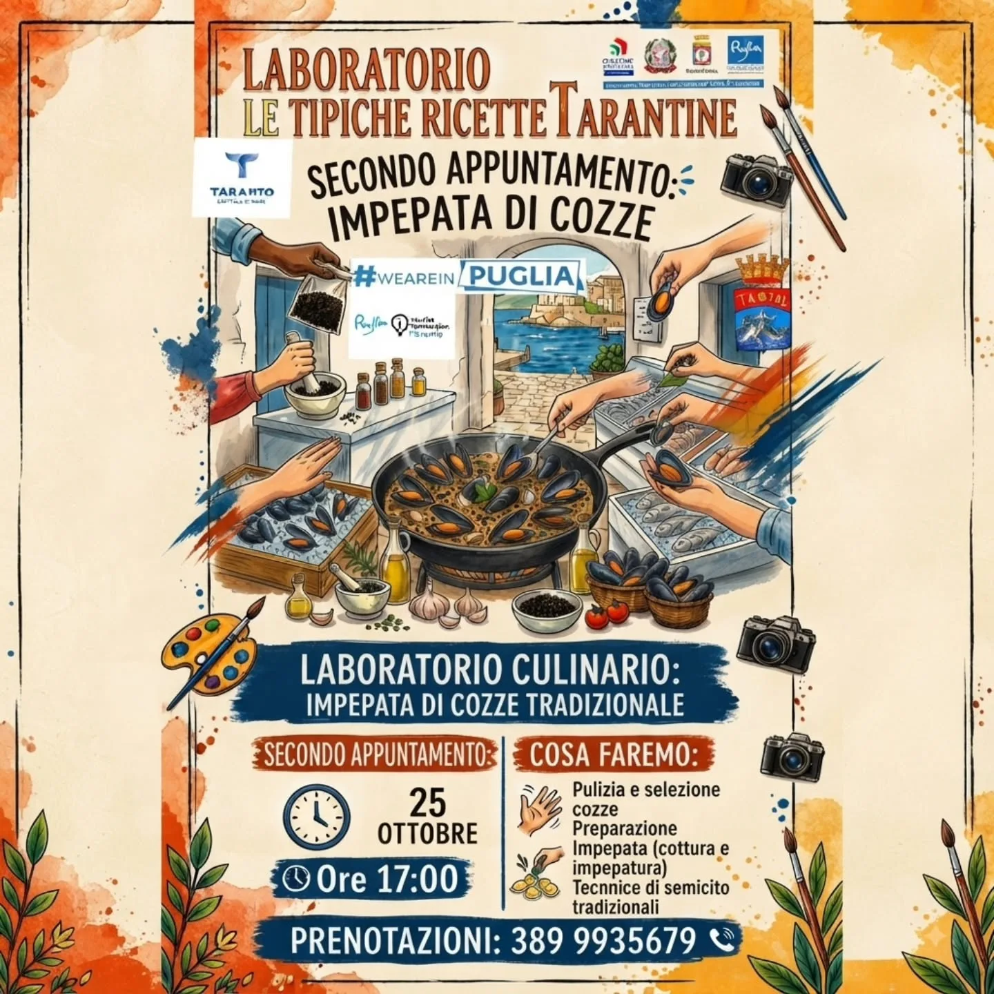 Laboratorio culinario · Impepata di cozze (25 ottobre)