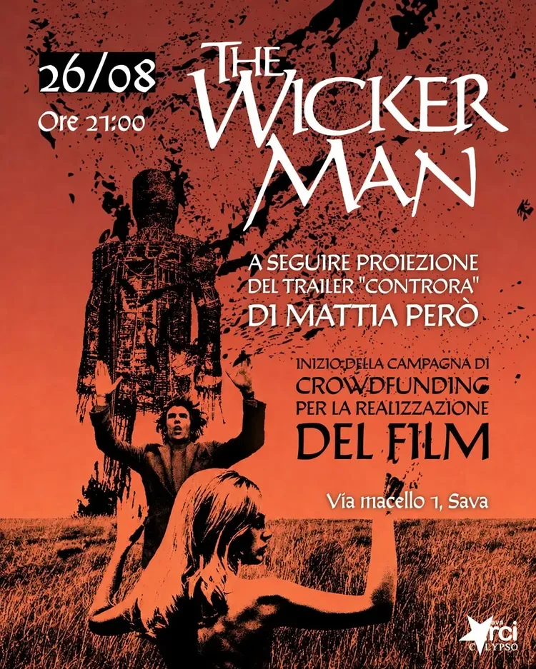 Cineforum · The Wicker Man ad Arci Calypso