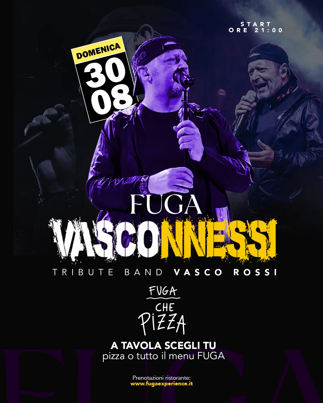 Vasconnessi · tributo a Vasco Rossi al FUGA