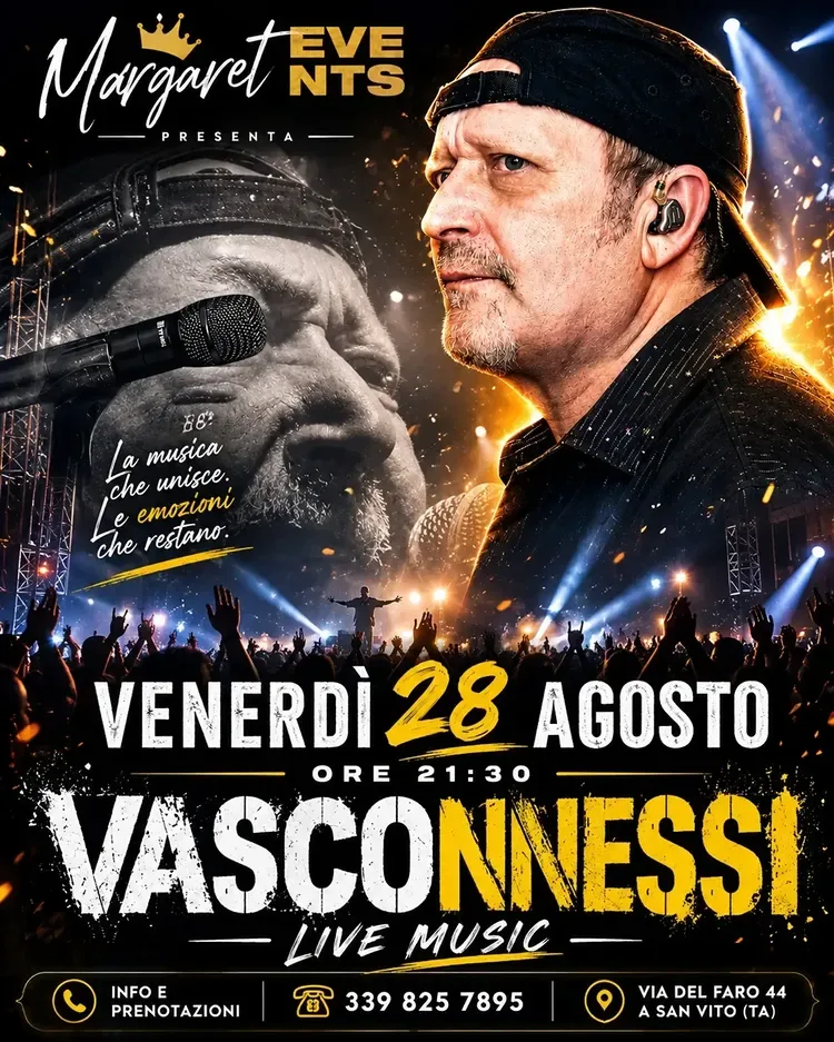 Vasconnessi live al Margaret