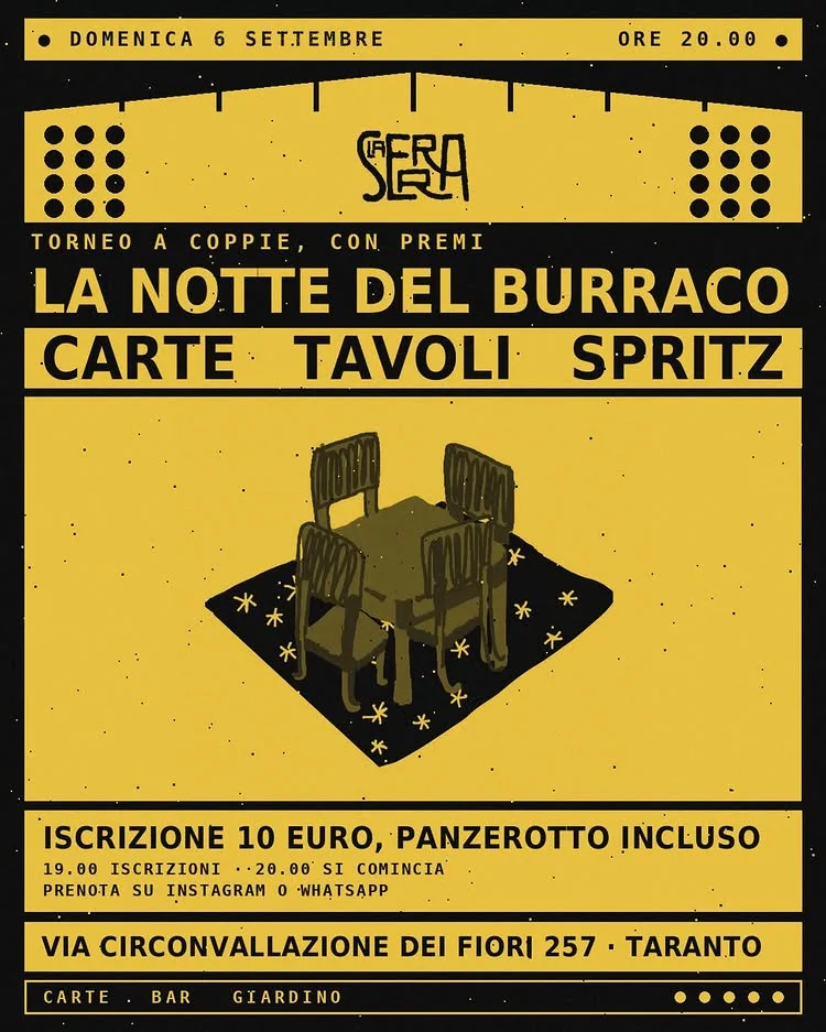 La Notte del Burraco alla Serra (6 settembre)