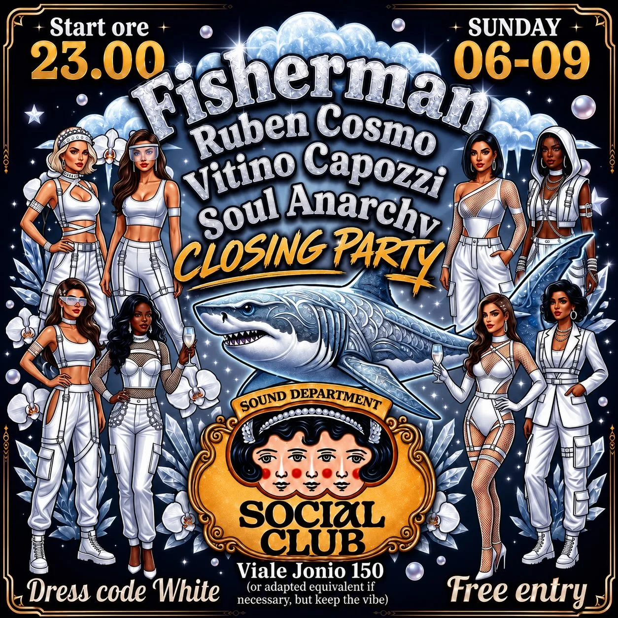 Social Club Day · sunday party al Sound Department