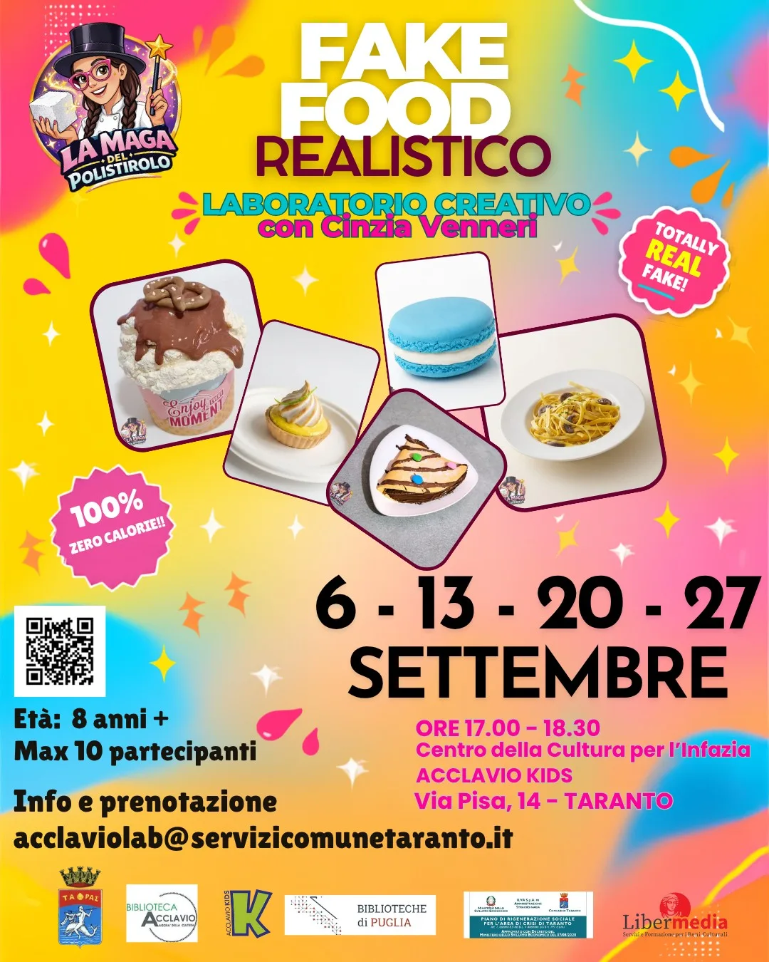 Fake Food realistico · laboratorio con Cinzia Venneri (13 settembre)