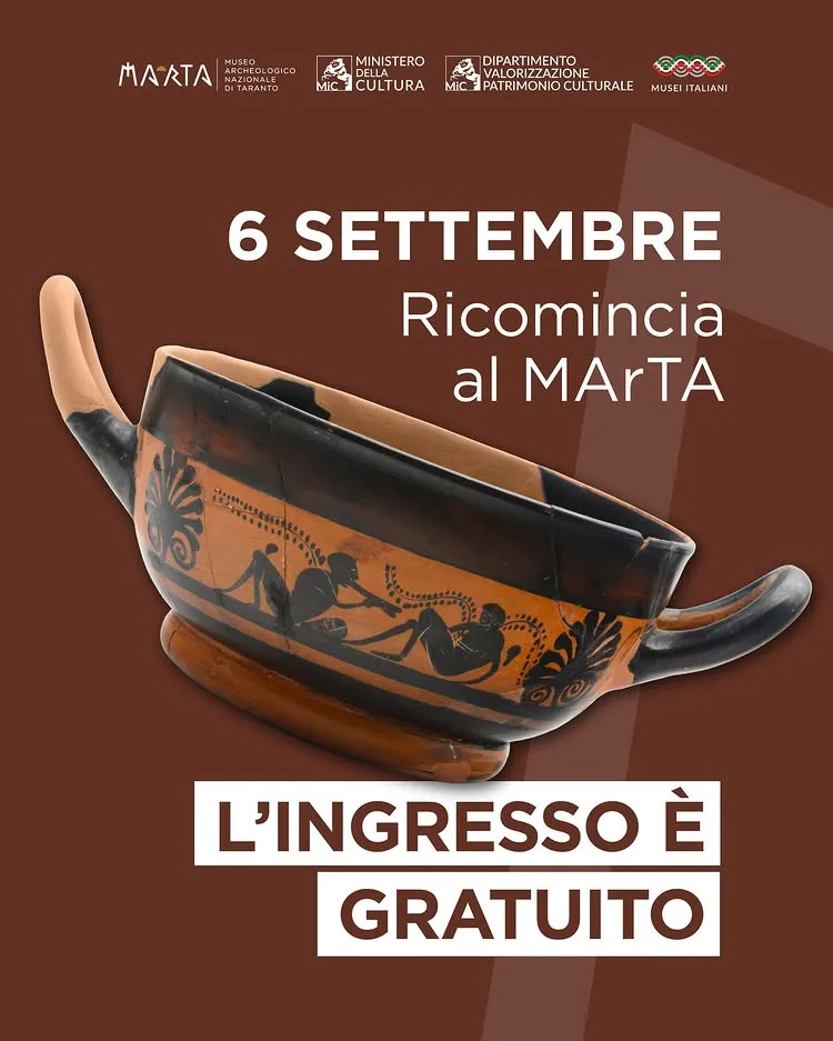 Domenica al Museo · ingresso gratuito al MArTA