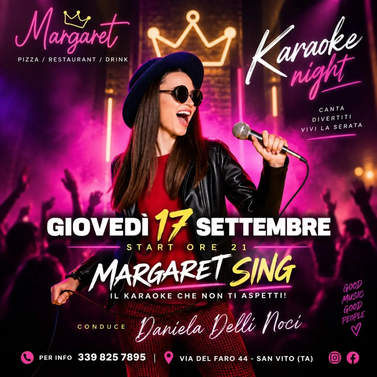 Karaoke Night · si canta con Daniela Delli Noci