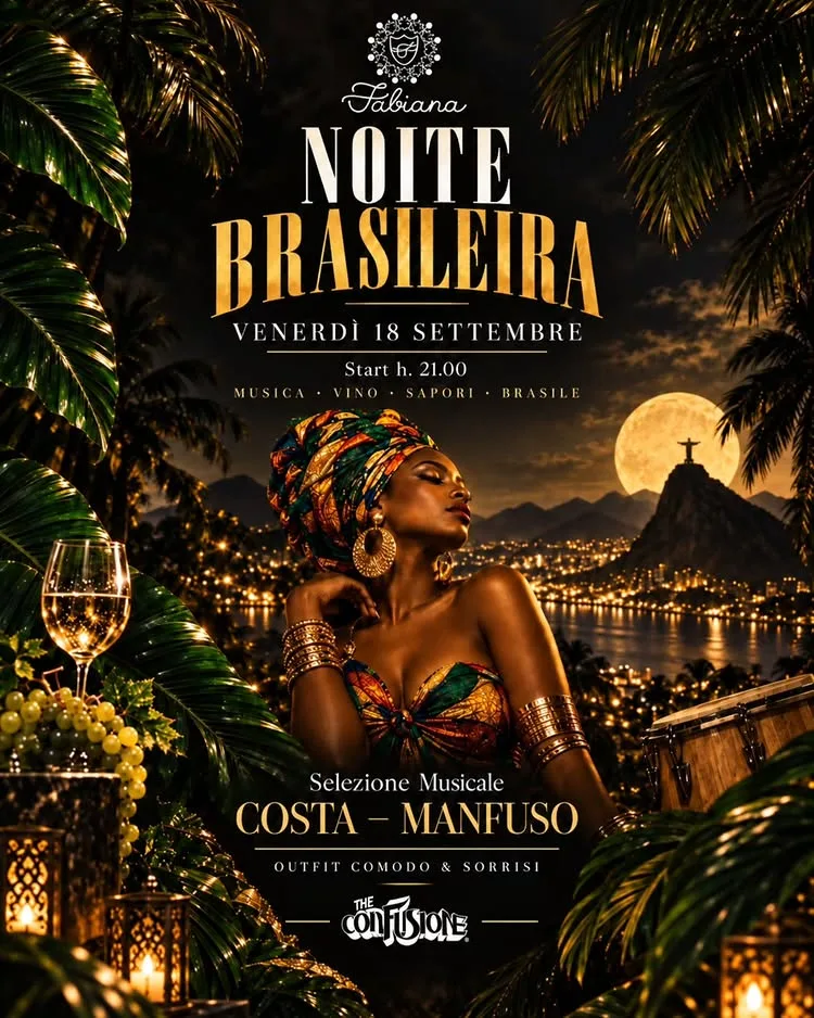 Noite Brasileira · la serata brasiliana tra i filari