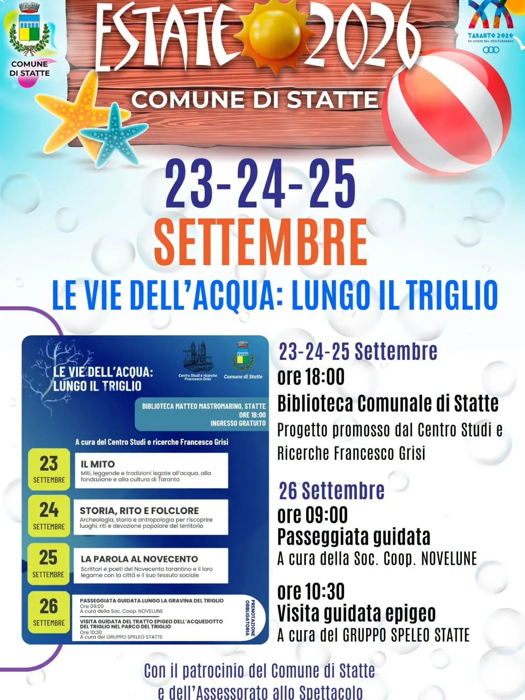 Le vie dell’acqua: lungo il Triglio · Il mito