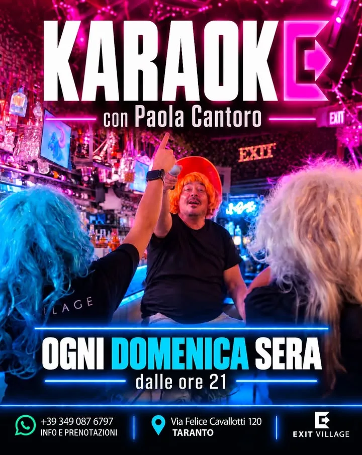 Karaoke della domenica con Paola Cantoro