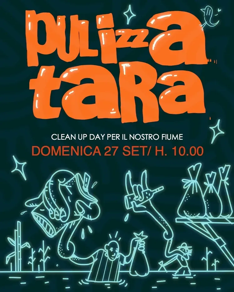 Pulizza Tara · clean up day per il fiume