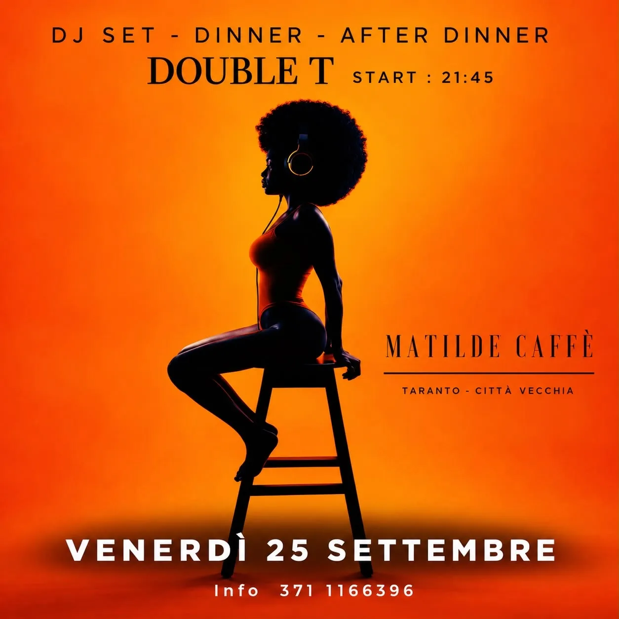 Double T · dj set, dinner e after dinner