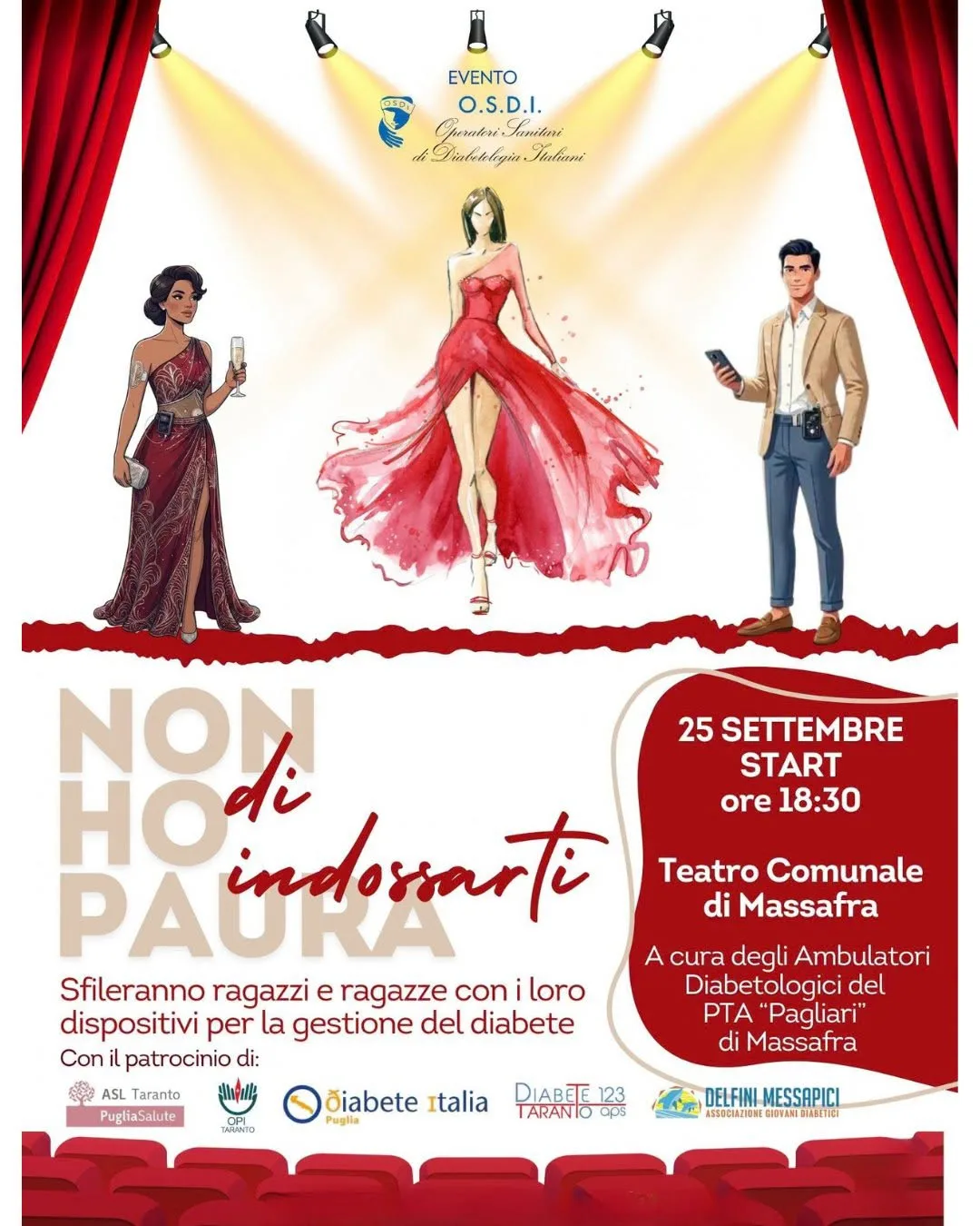 Non ho paura di indossarti · la sfilata sul diabete