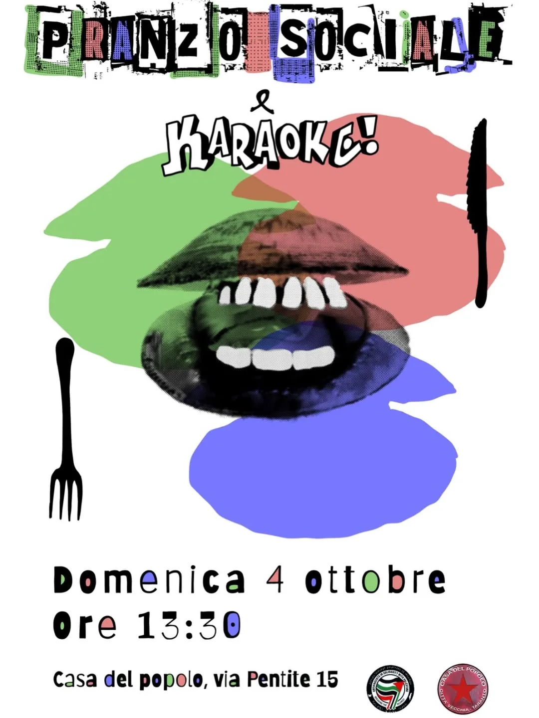 Pranzo sociale e karaoke alla Casa del Popolo
