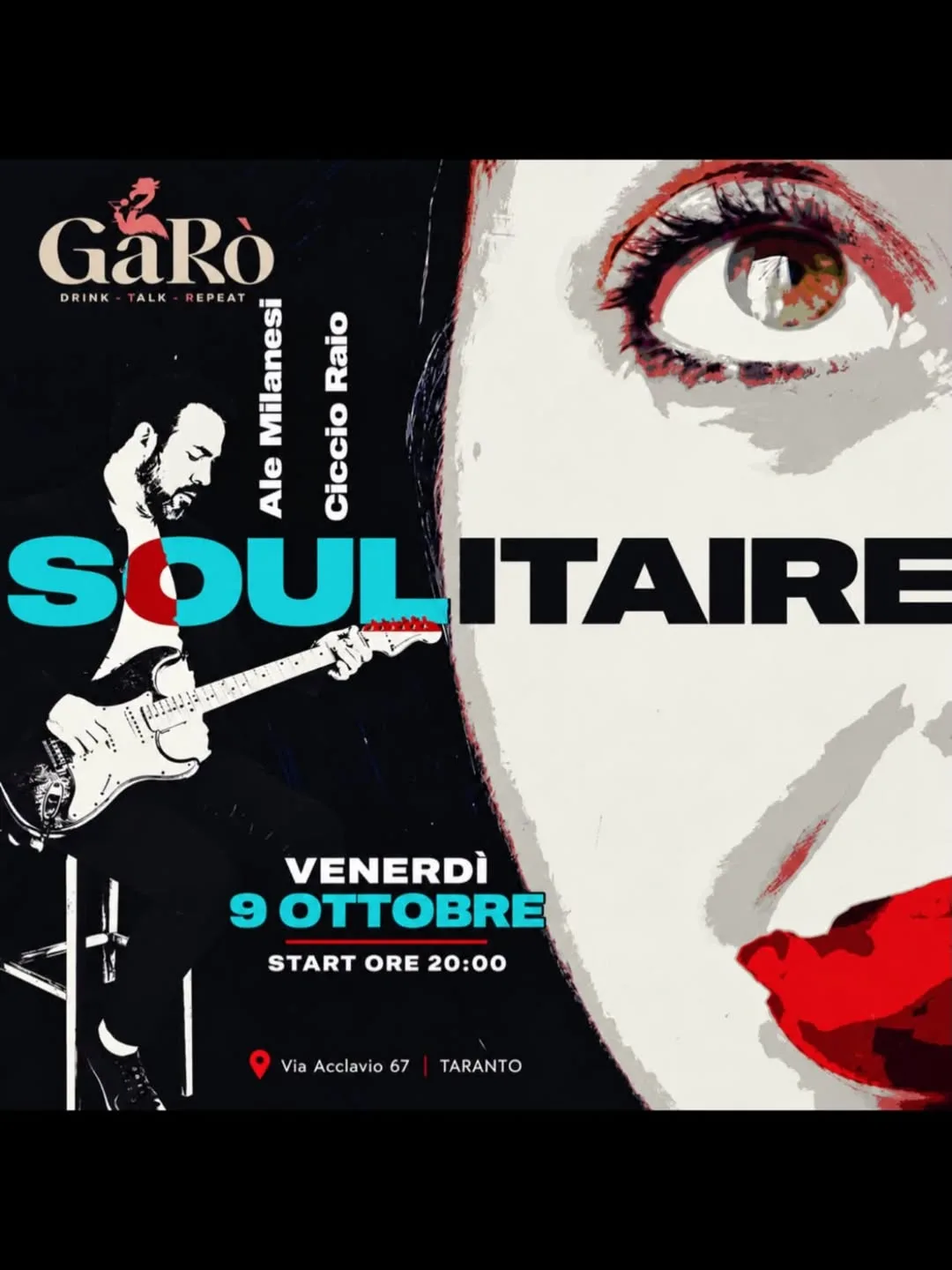 Soulitaire · soul e rhythm & blues live