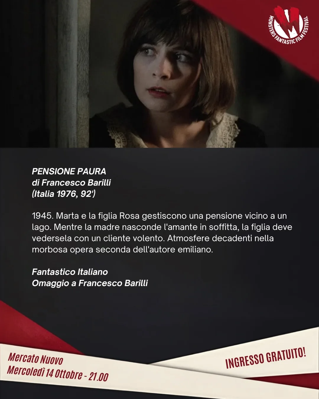 Aspettando Monsters · Fuga col vampiro e Pensione Paura