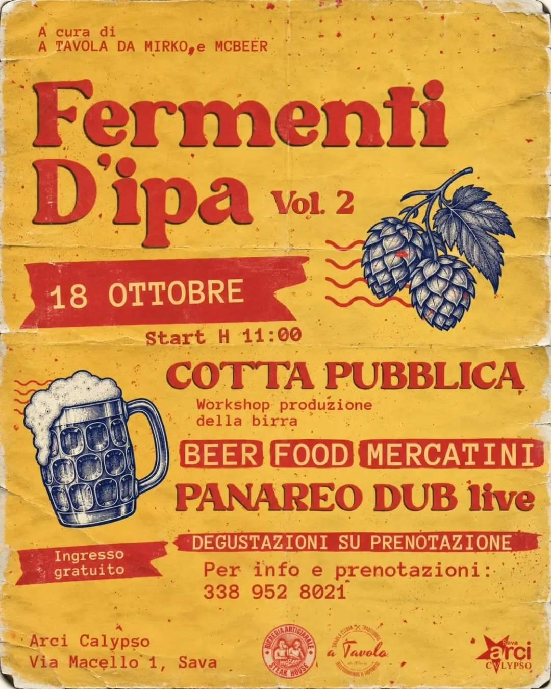 Fermenti d’Ipa vol. 2 · cotta pubblica, pranzo sociale e mercatini