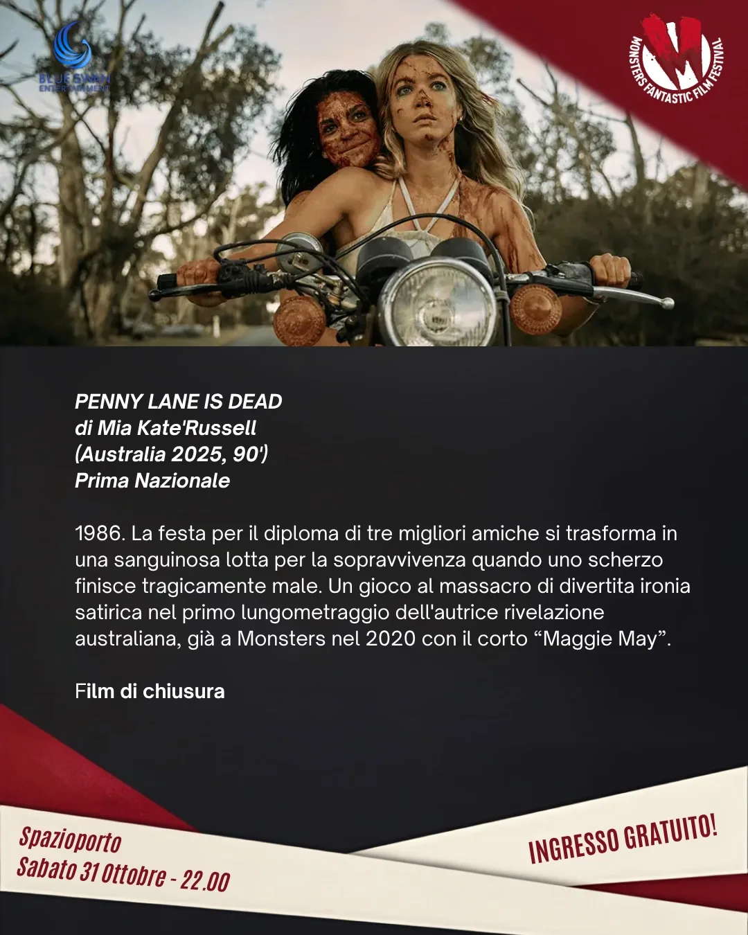 Penny Lane Is Dead · film di chiusura di Monsters