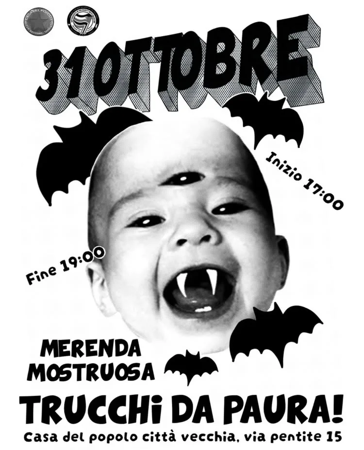 Merenda mostruosa · trucchi da paura per bambini